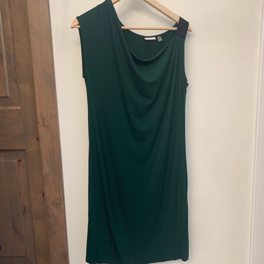 Green DKNY dress